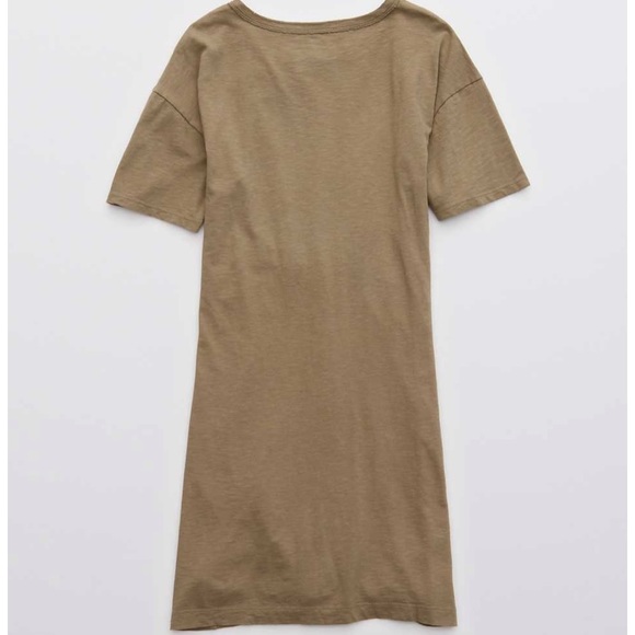 NWT Aerie Twist Front Casual Dress - Picture 3 of 6